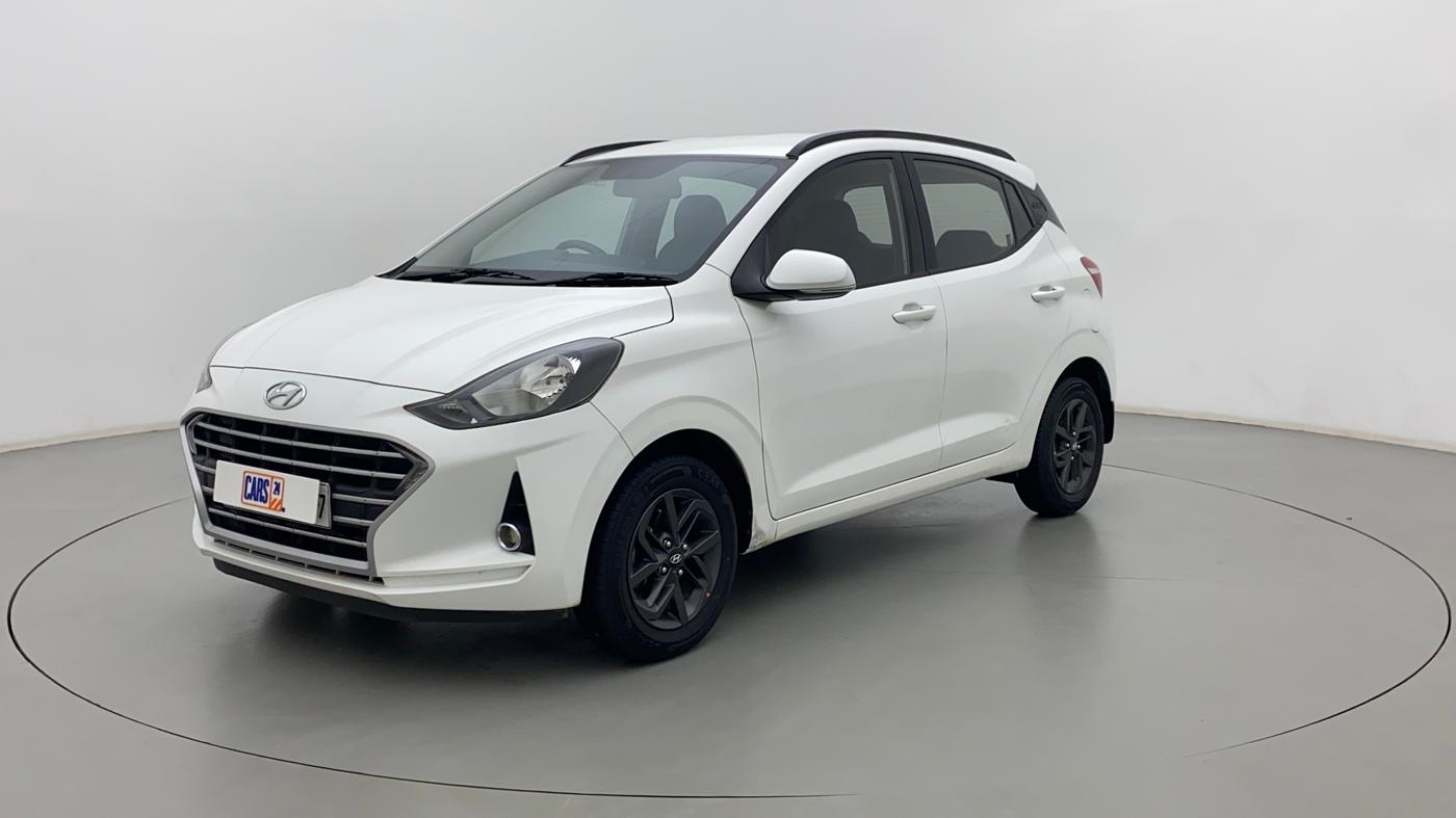 2021 Hyundai GRAND I10 NIOS SPORTZ 1.2 KAPPA VTVT, Petrol, Manual, 45,486 km, Left Front Diagonal