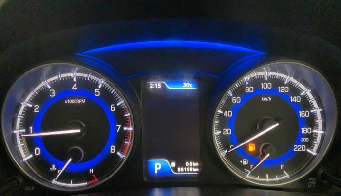 2019 Maruti Baleno ZETA CVT PETROL 1.2, Petrol, Automatic, 86,242 km, Odometer Image