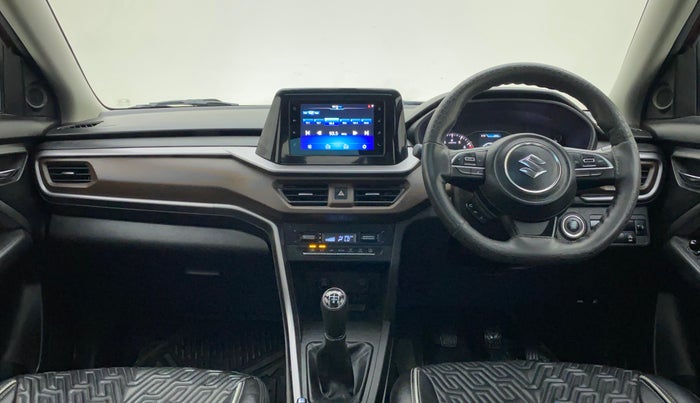 2022 Maruti BREZZA ZXI SMART HYBRID DUAL TONE, Petrol, Manual, 23,928 km, Dashboard
