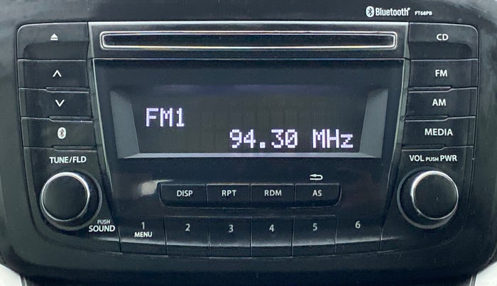2018 Maruti Baleno ZETA 1.2 K12, Petrol, Manual, 37,499 km, Infotainment System