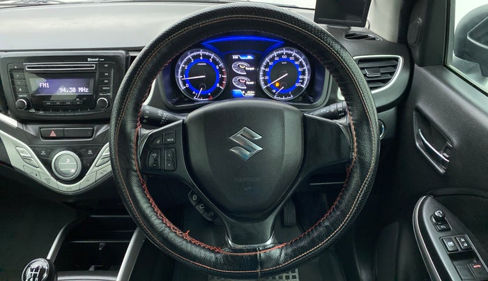 2018 Maruti Baleno ZETA 1.2 K12, Petrol, Manual, 37,499 km, Steering Wheel Close Up