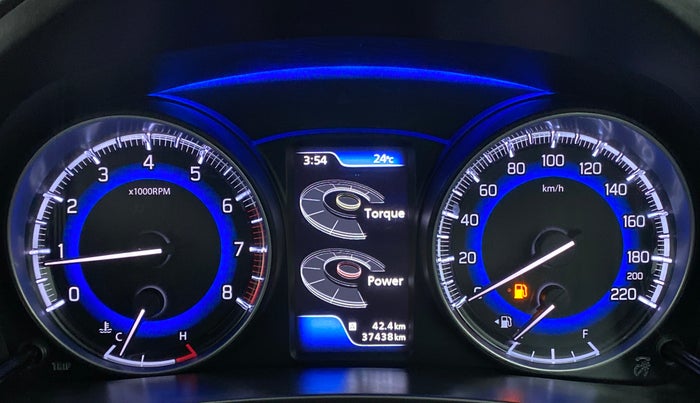 2018 Maruti Baleno ZETA 1.2 K12, Petrol, Manual, 37,499 km, Odometer Image