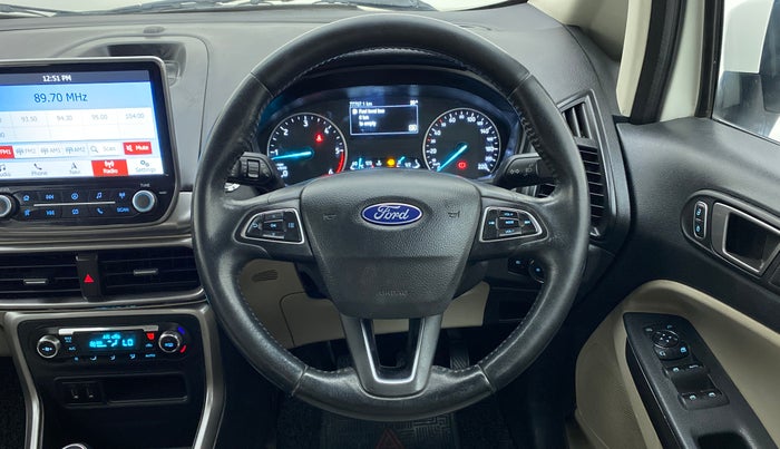 2019 Ford Ecosport 1.5TITANIUM TDCI, Diesel, Manual, 78,418 km, Steering Wheel Close Up