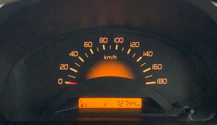 2014 Maruti Wagon R 1.0 LXI CNG, CNG, Manual, 72,822 km, Odometer Image