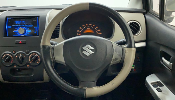 2014 Maruti Wagon R 1.0 LXI CNG, CNG, Manual, 72,822 km, Steering Wheel Close Up