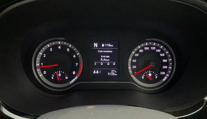 2024 Hyundai GRAND I10 NIOS SPORTZ AMT 1.2 KAPPA VTVT, Petrol, Automatic, 5,127 km, Odometer Image