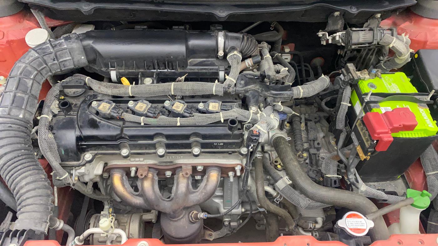 2021 Toyota Glanza G CVT, Petrol, Automatic, 21,415 km, Engine View