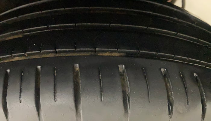 2021 Toyota Glanza G CVT, Petrol, Automatic, 21,415 km, Left Rear Tyre Tread