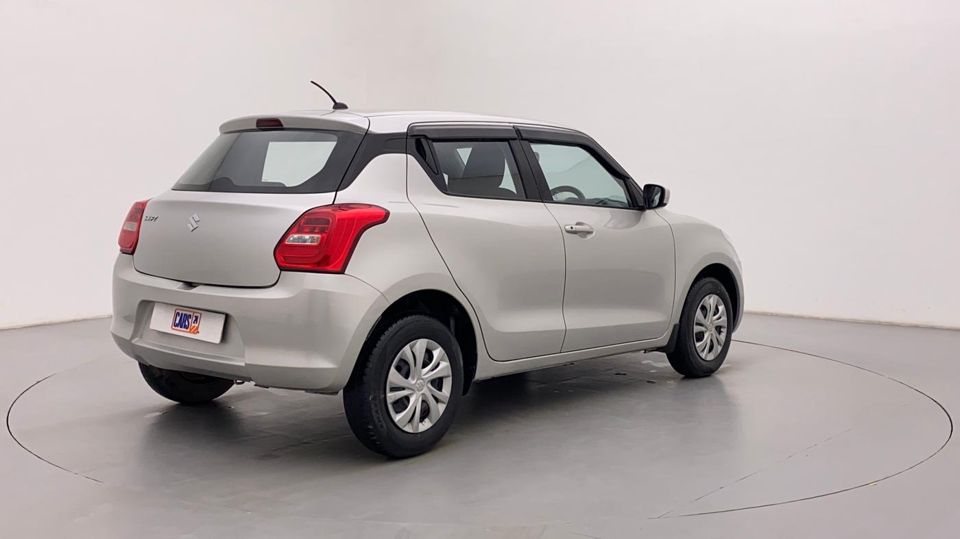 2018 Maruti Swift VXI D, Petrol, Manual, 30,795 km, Right Back Diagonal