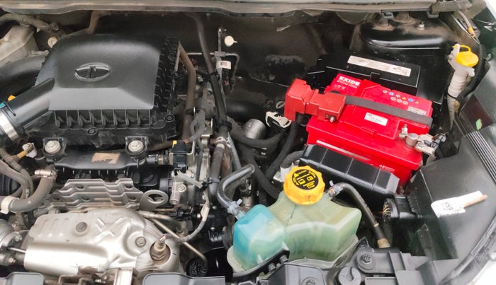 2023 Tata NEXON XZA PLUS PETROL DARK EDITION, Petrol, Automatic, 51,883 km, Engine View - Left