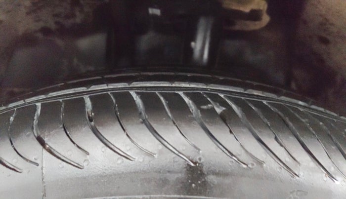 2023 Tata NEXON XZA PLUS PETROL DARK EDITION, Petrol, Automatic, 51,883 km, Left Front Tyre Tread