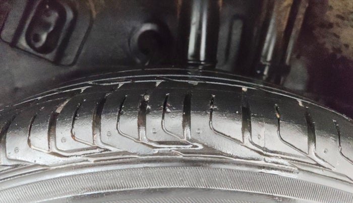 2023 Tata NEXON XZA PLUS PETROL DARK EDITION, Petrol, Automatic, 51,883 km, Left Rear Tyre Tread