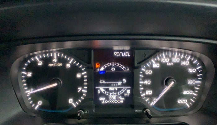 2021 Tata PUNCH ADVENTURE MT, Petrol, Manual, 83,614 km, Odometer Image
