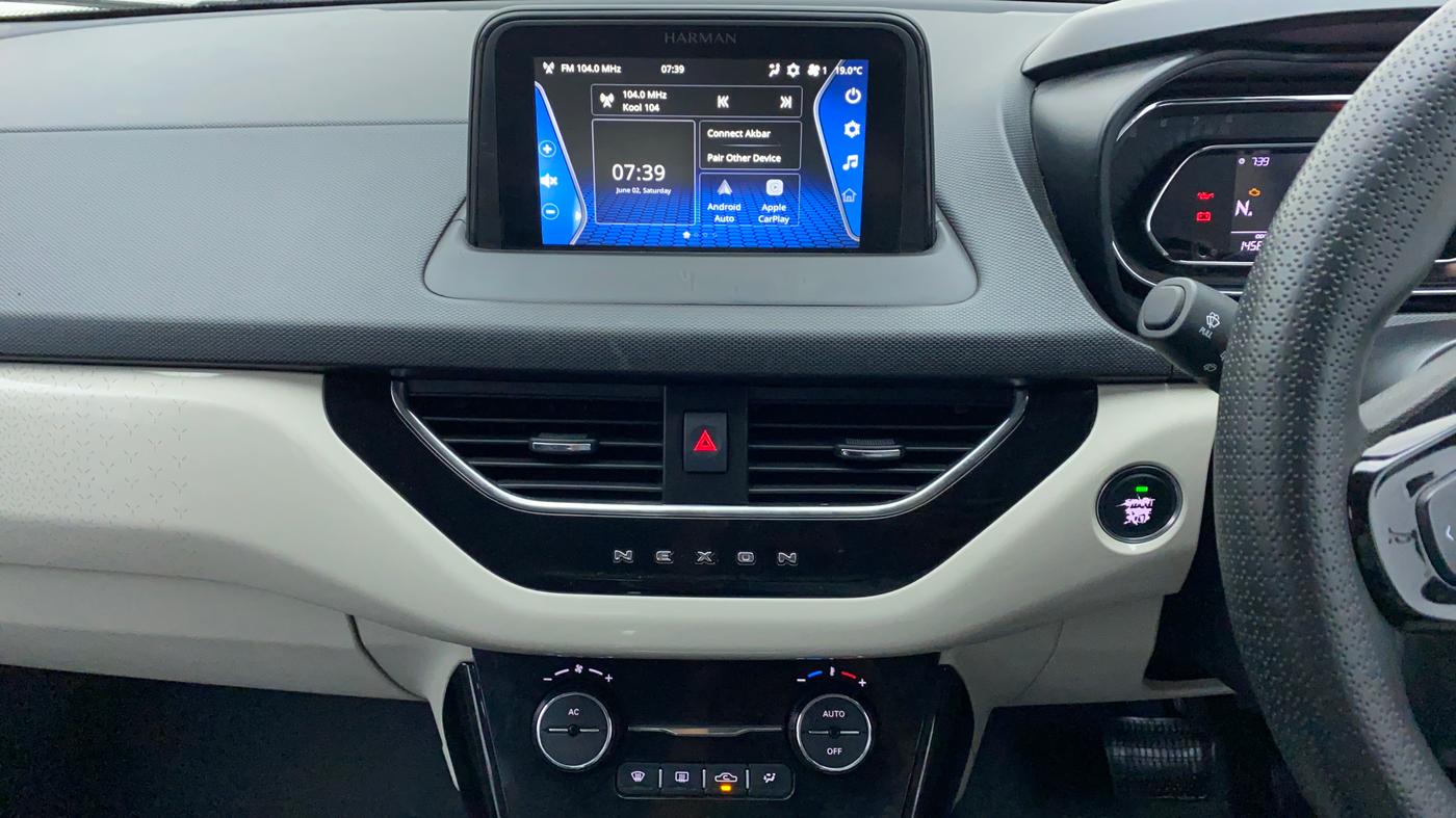 2021 Tata NEXON XZA + 1.2 PETROL A/T, Petrol, Automatic, 14,637 km, Air Conditioner