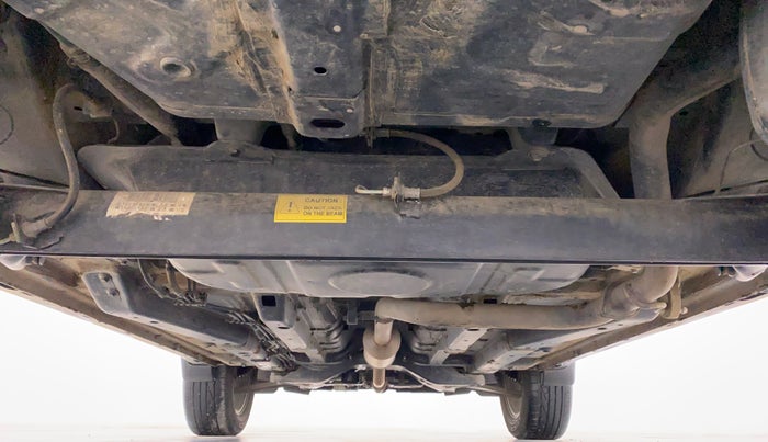 2021 Tata NEXON XZA + 1.2 PETROL A/T, Petrol, Automatic, 14,637 km, Rear Underbody