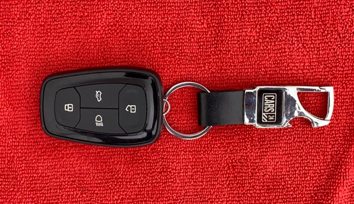 2021 Tata NEXON XZA + 1.2 PETROL A/T, Petrol, Automatic, 14,637 km, Key Close Up