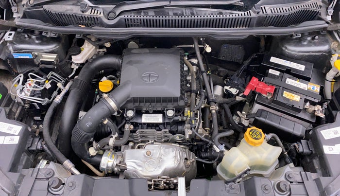 2021 Tata NEXON XZA + 1.2 PETROL A/T, Petrol, Automatic, 14,637 km, Open Bonet