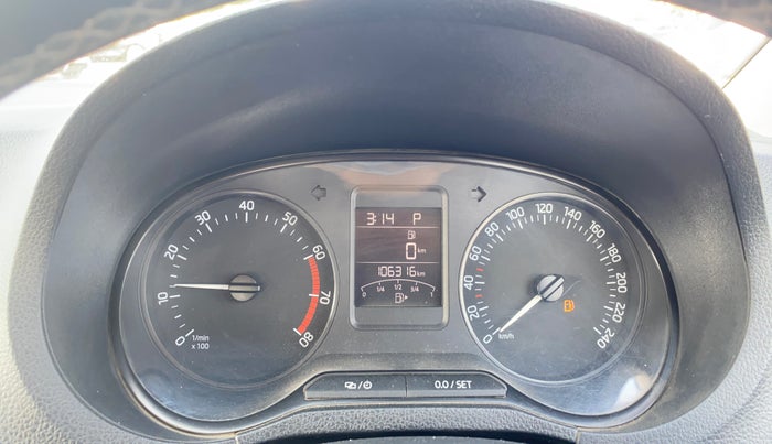 2021 Skoda Rapid AMBITION AT TSI, Petrol, Automatic, 1,06,304 km, Odometer Image