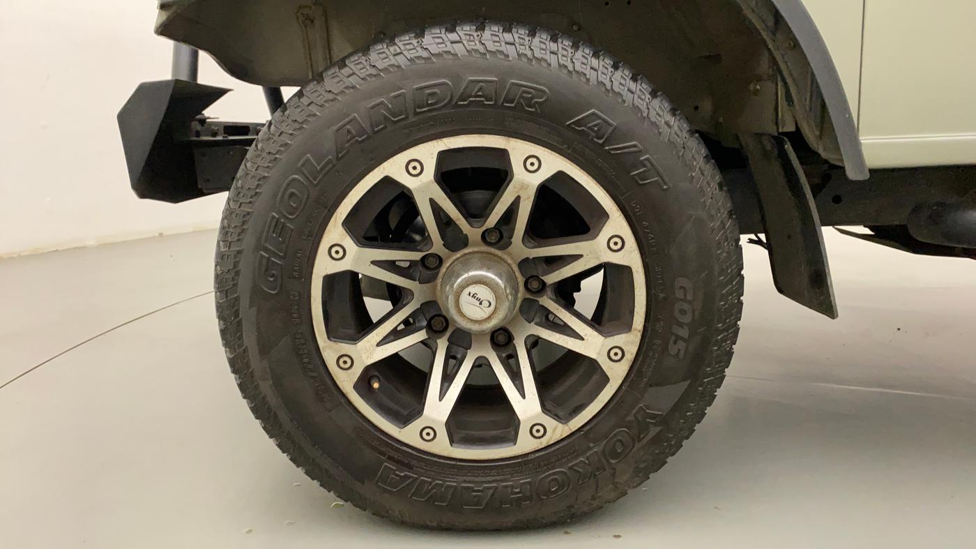 2017 Mahindra Thar CRDE 4X4 AC, Diesel, Manual, 57,143 km, Left Front Wheel