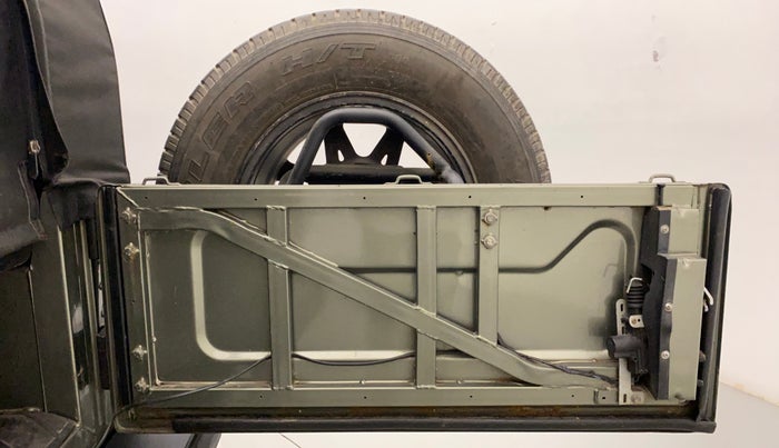 2017 Mahindra Thar CRDE 4X4 AC, Diesel, Manual, 57,143 km, Boot Door Open