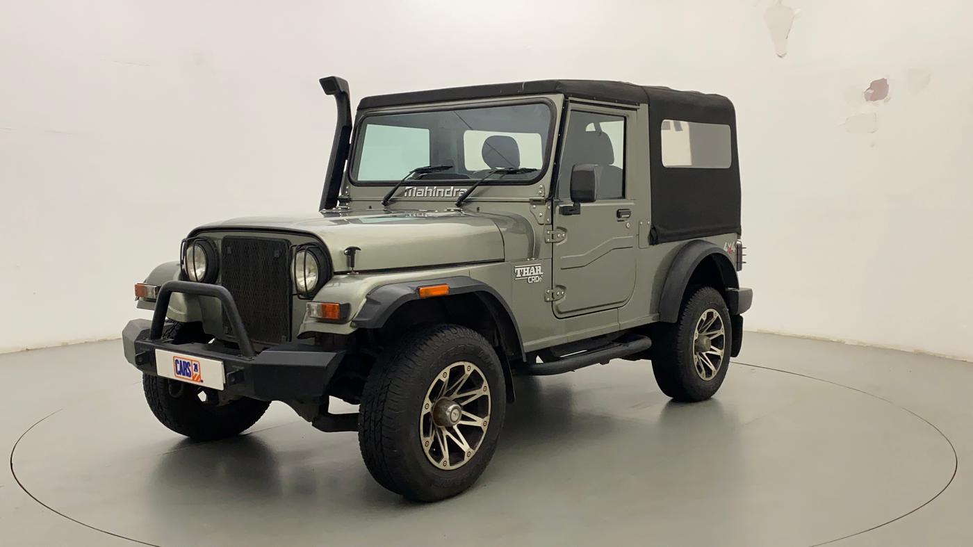 2017 Mahindra Thar CRDE 4X4 AC, Diesel, Manual, 57,143 km, Left Front Diagonal