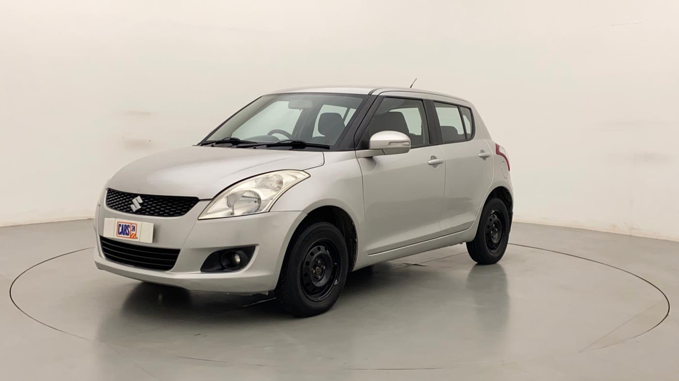 2012 Maruti Swift VXI, Petrol, Manual, 79,430 km, Left Front Diagonal