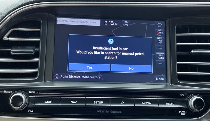2019 Hyundai New Elantra 2.0 SX(O) AT PETROL, Petrol, Automatic, 65,890 km, Infotainment System
