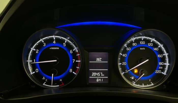 2016 Maruti Baleno DELTA PETROL 1.2, Petrol, Manual, 39,394 km, Odometer Image