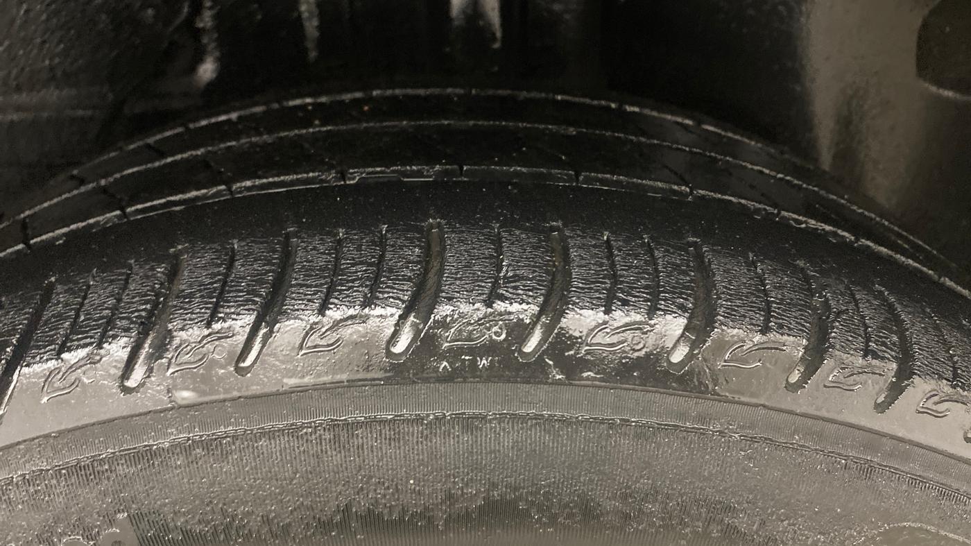 2021 Tata ALTROZ XZ PETROL, Petrol, Manual, 73,936 km, Left Rear Tyre Tread