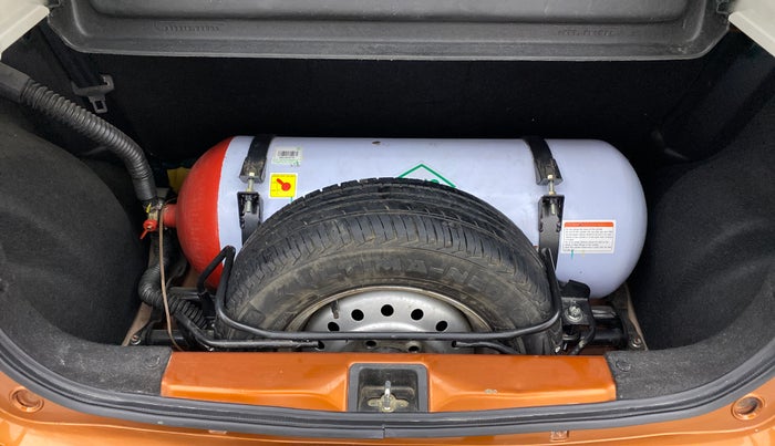 2021 Maruti New Wagon-R 1.0 Lxi (o) cng, CNG, Manual, 28,476 km, Boot Inside
