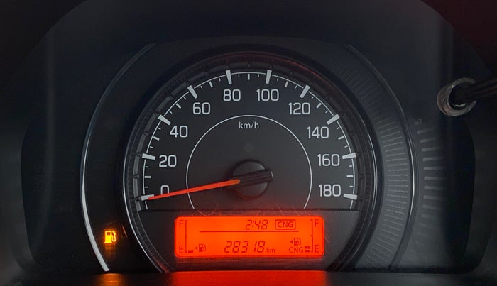 2021 Maruti New Wagon-R 1.0 Lxi (o) cng, CNG, Manual, 28,476 km, Odometer Image