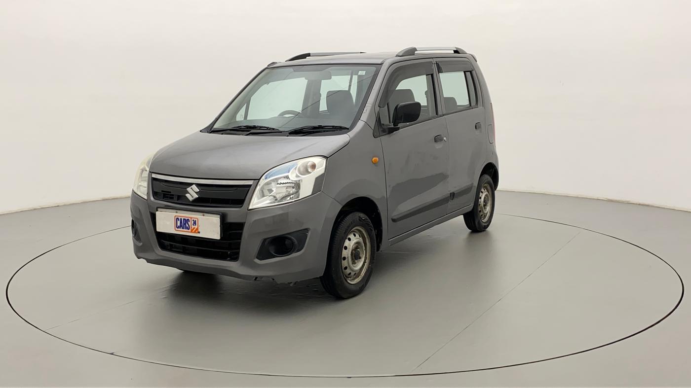 2017 Maruti Wagon R 1.0 LXI, Petrol, Manual, 65,930 km, Left Front Diagonal