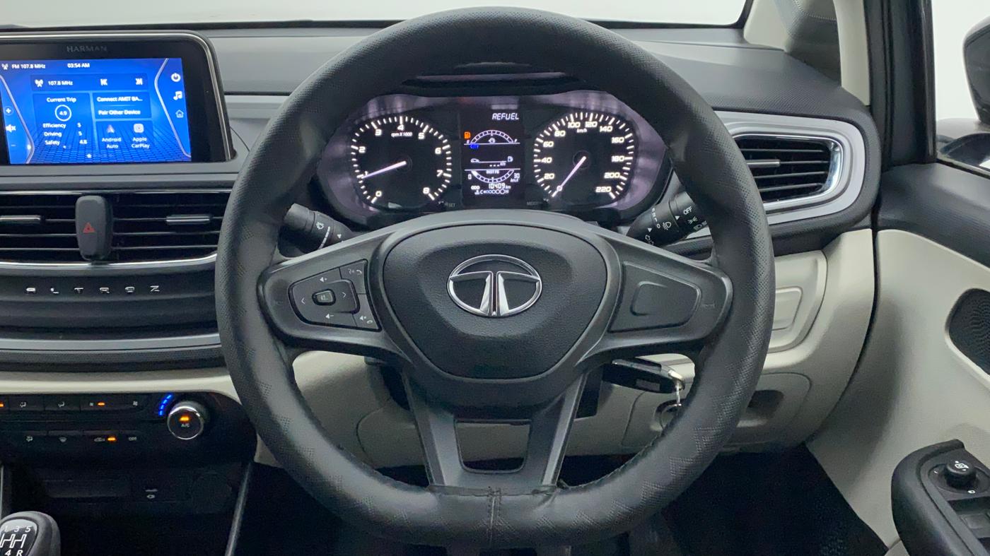 2022 Tata ALTROZ XM PLUS PETROL, Petrol, Manual, 10,409 km, Steering Wheel Close Up