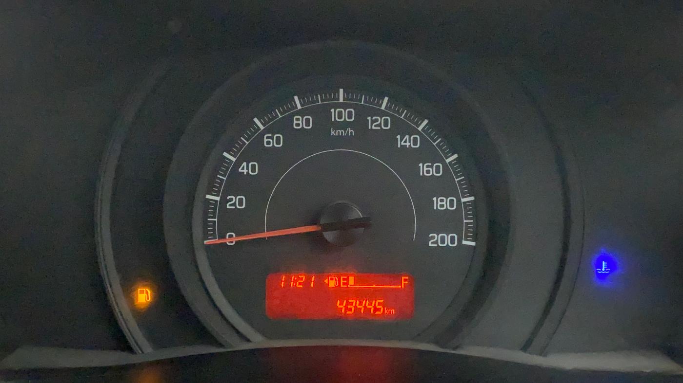 2020 Maruti Swift LXI, Petrol, Manual, 43,545 km, Odometer Image