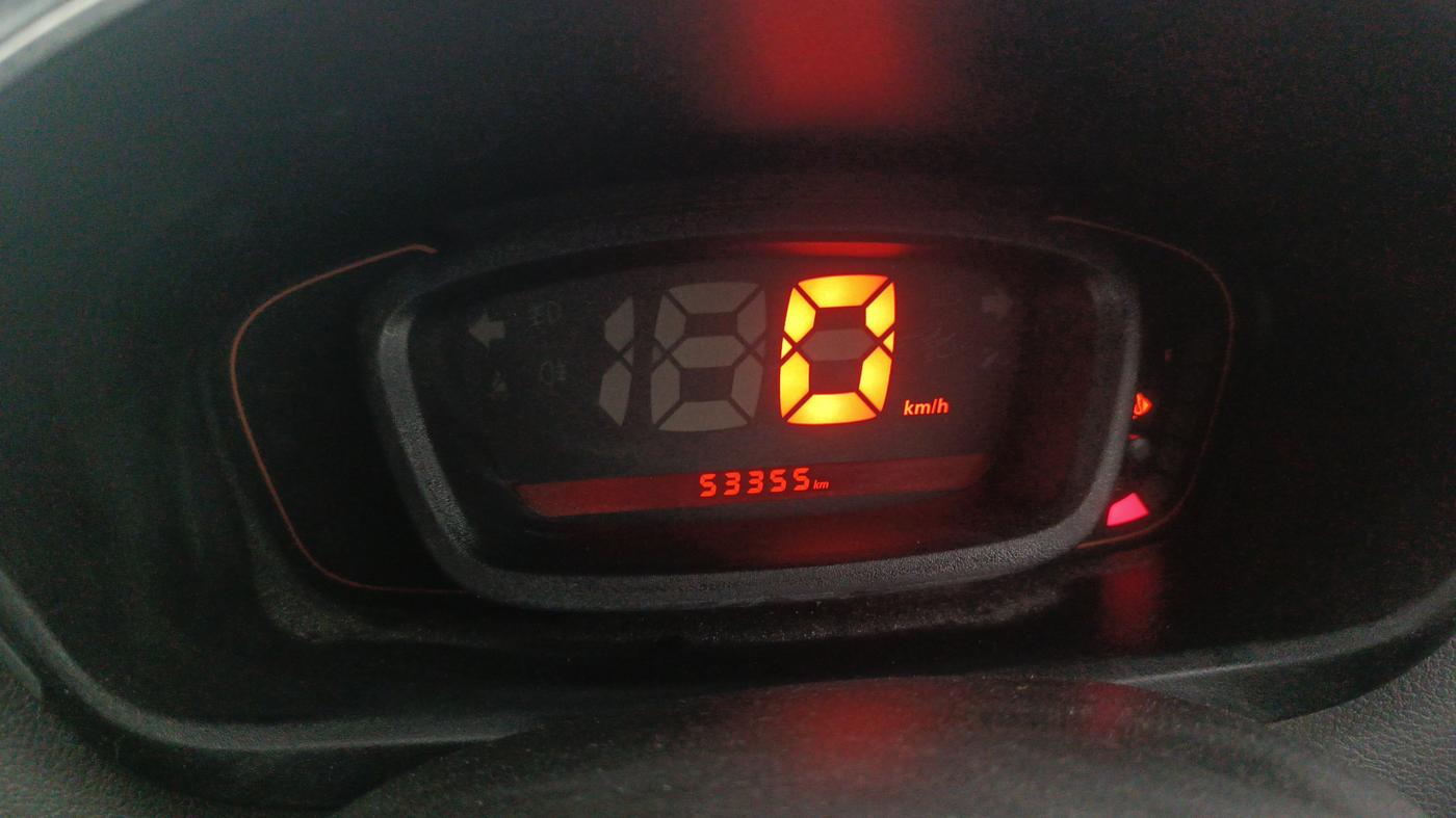 2017 Renault Kwid RXT 1.0, Petrol, Manual, 53,354 km, Odometer Image
