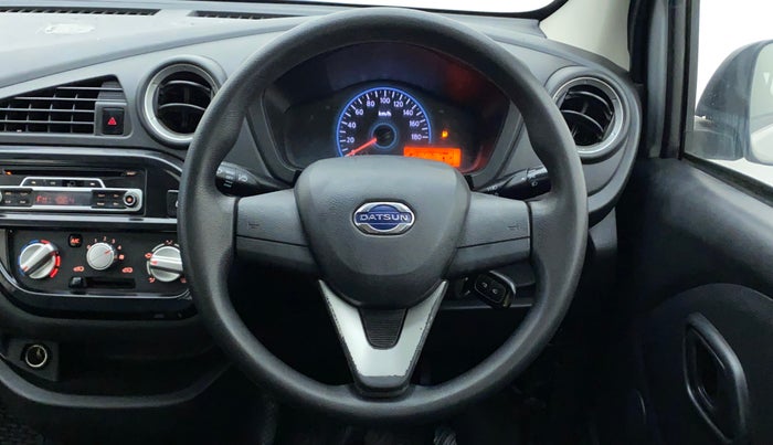 2017 Datsun Redi Go T (O), Petrol, Manual, 75,704 km, Steering Wheel Close Up