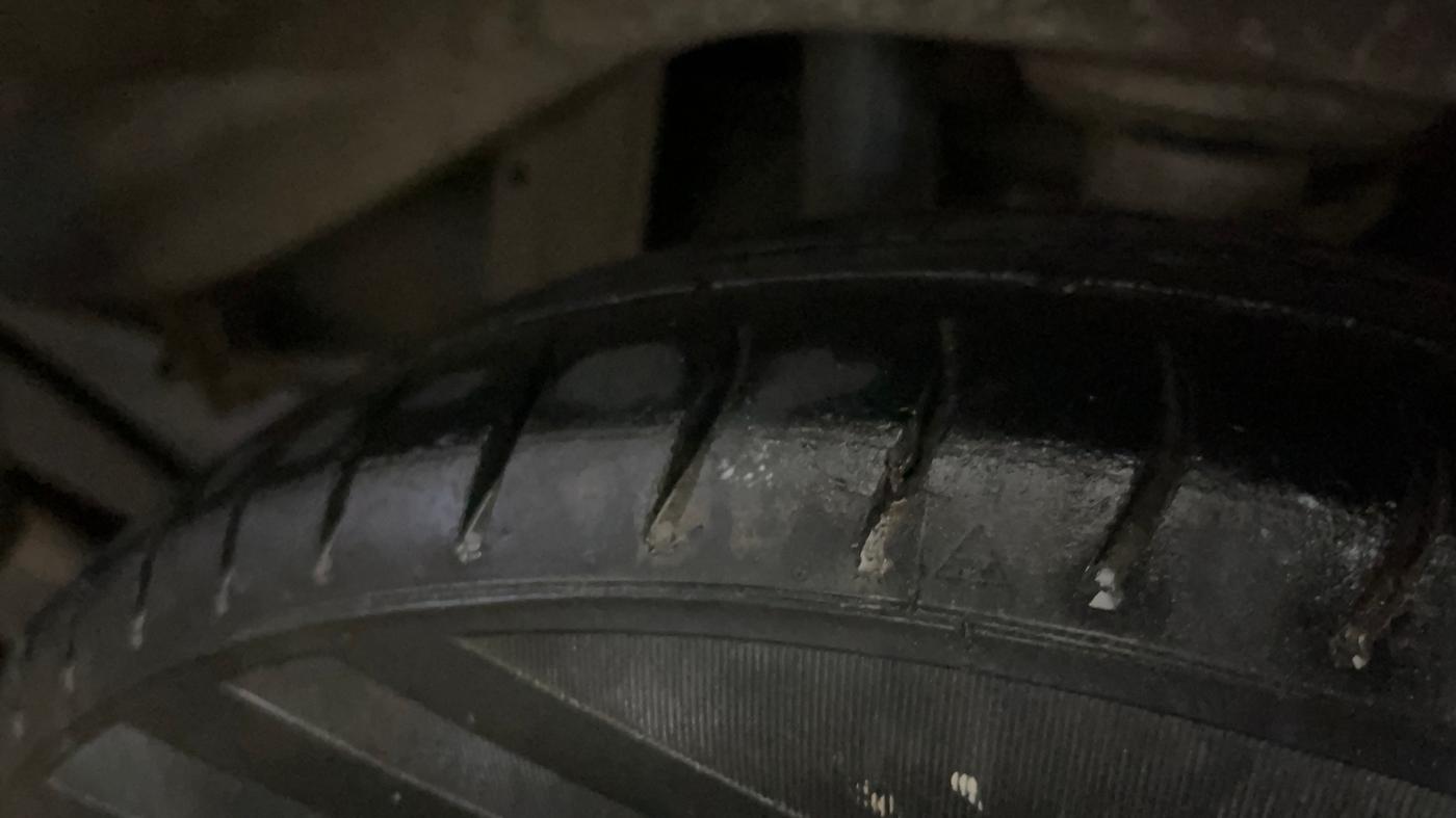 2018 Maruti Alto 800 LXI, Petrol, Manual, 1,09,462 km, Left Rear Tyre Tread
