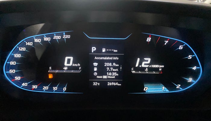 2021 Hyundai NEW I20 ASTA 1.0 GDI TURBO DCT, Petrol, Automatic, 26,962 km, Odometer Image