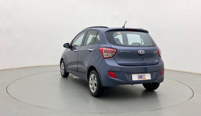 2013 Hyundai Grand i10 SPORTZ 1.2 KAPPA VTVT, Petrol, Manual, 49,100 km, Left Back Diagonal