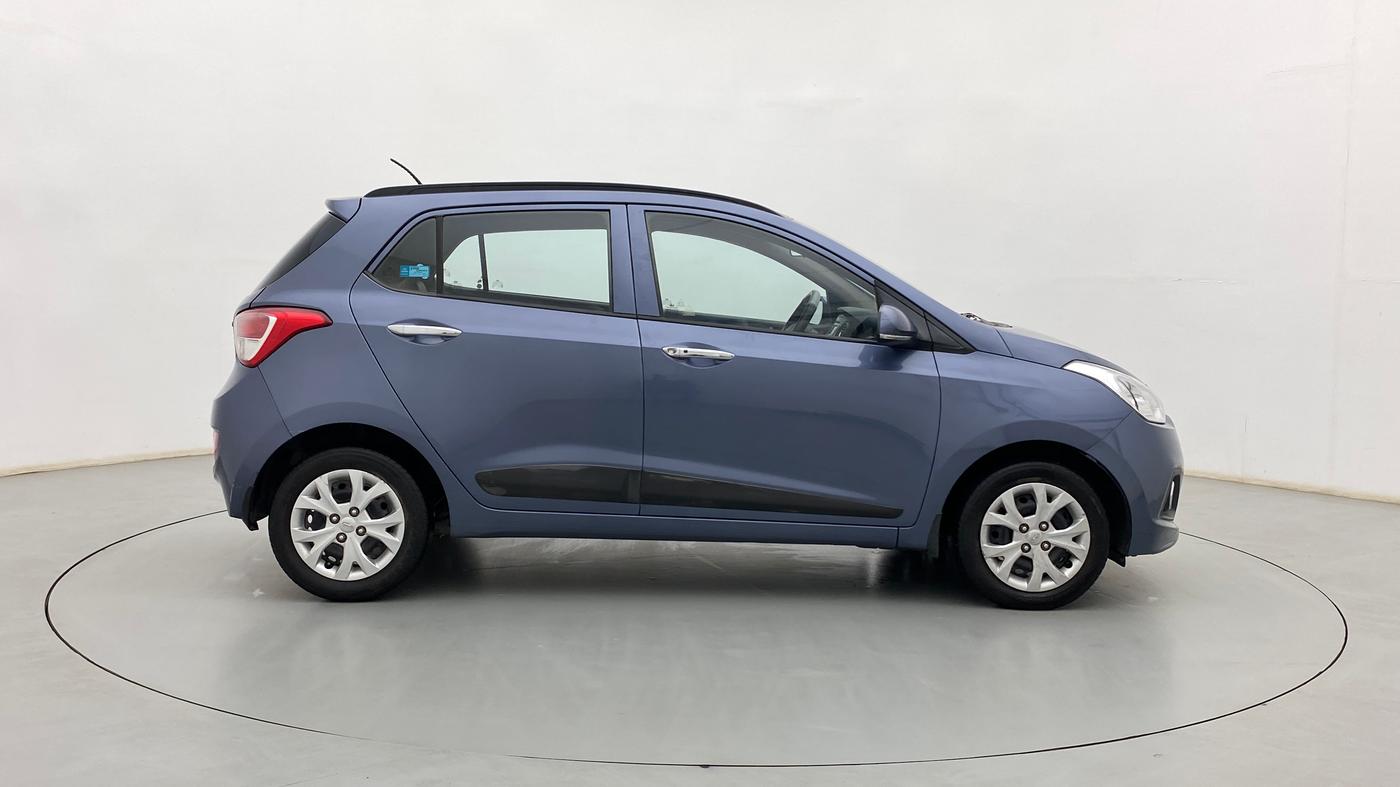2013 Hyundai Grand i10 SPORTZ 1.2 KAPPA VTVT, Petrol, Manual, 49,100 km, Right Side View
