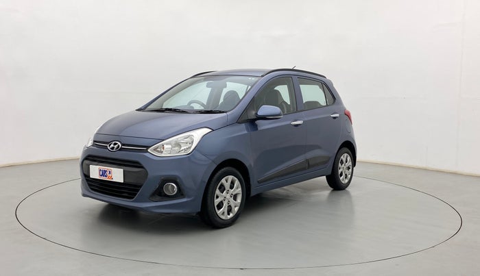 2013 Hyundai Grand i10 SPORTZ 1.2 KAPPA VTVT, Petrol, Manual, 49,100 km, Left Front Diagonal