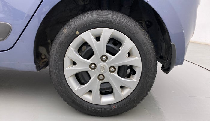 2013 Hyundai Grand i10 SPORTZ 1.2 KAPPA VTVT, Petrol, Manual, 49,100 km, Left Rear Wheel