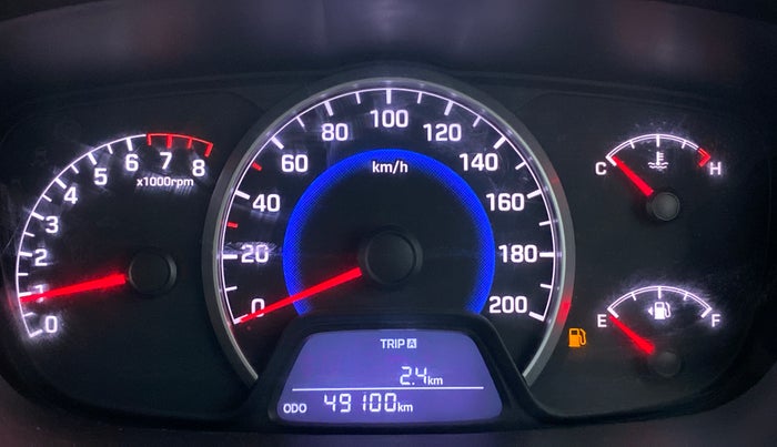 2013 Hyundai Grand i10 SPORTZ 1.2 KAPPA VTVT, Petrol, Manual, 49,100 km, Odometer Image