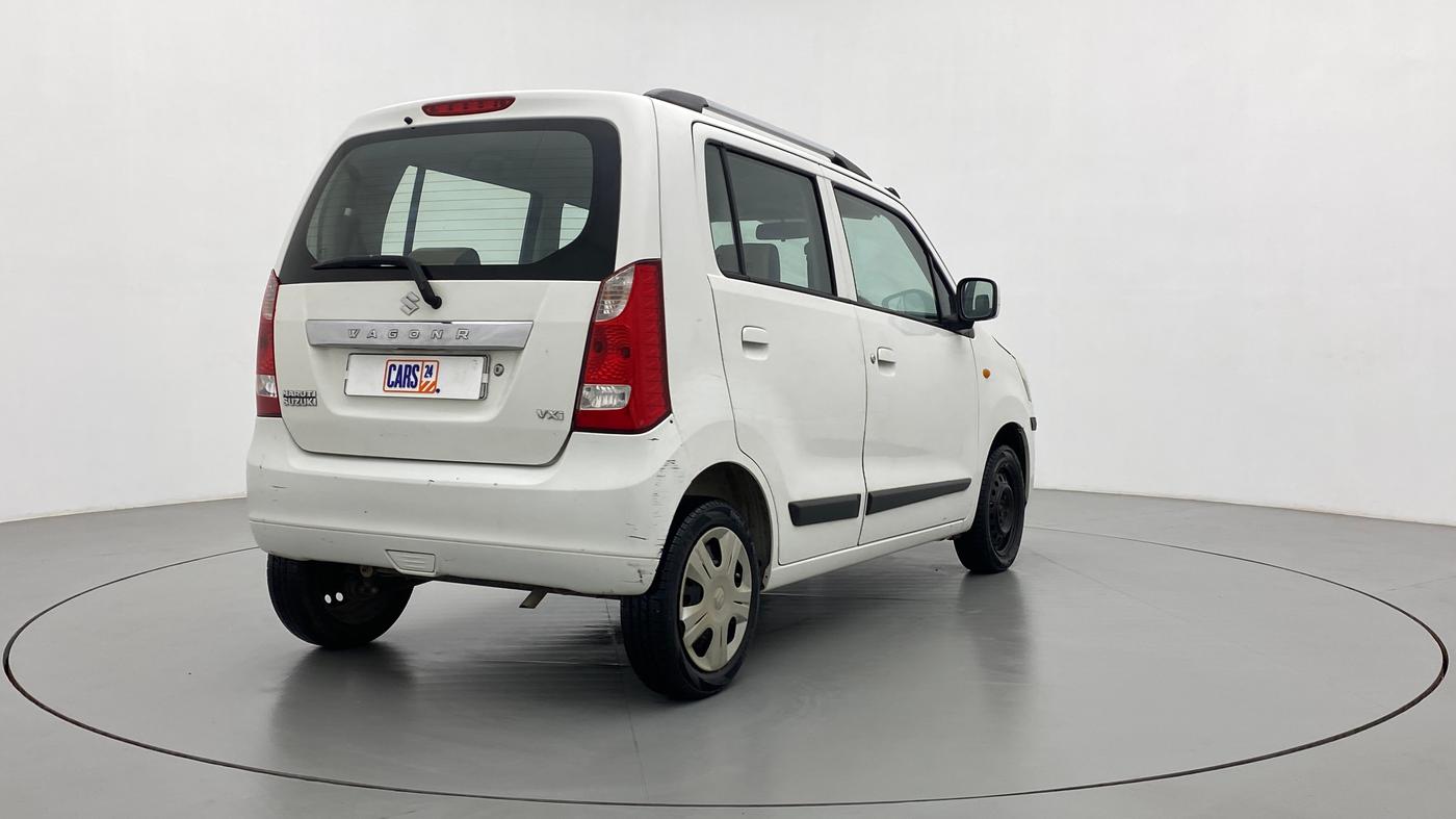 2017 Maruti Wagon R 1.0 VXI, Petrol, Manual, 45,537 km, Right Back Diagonal