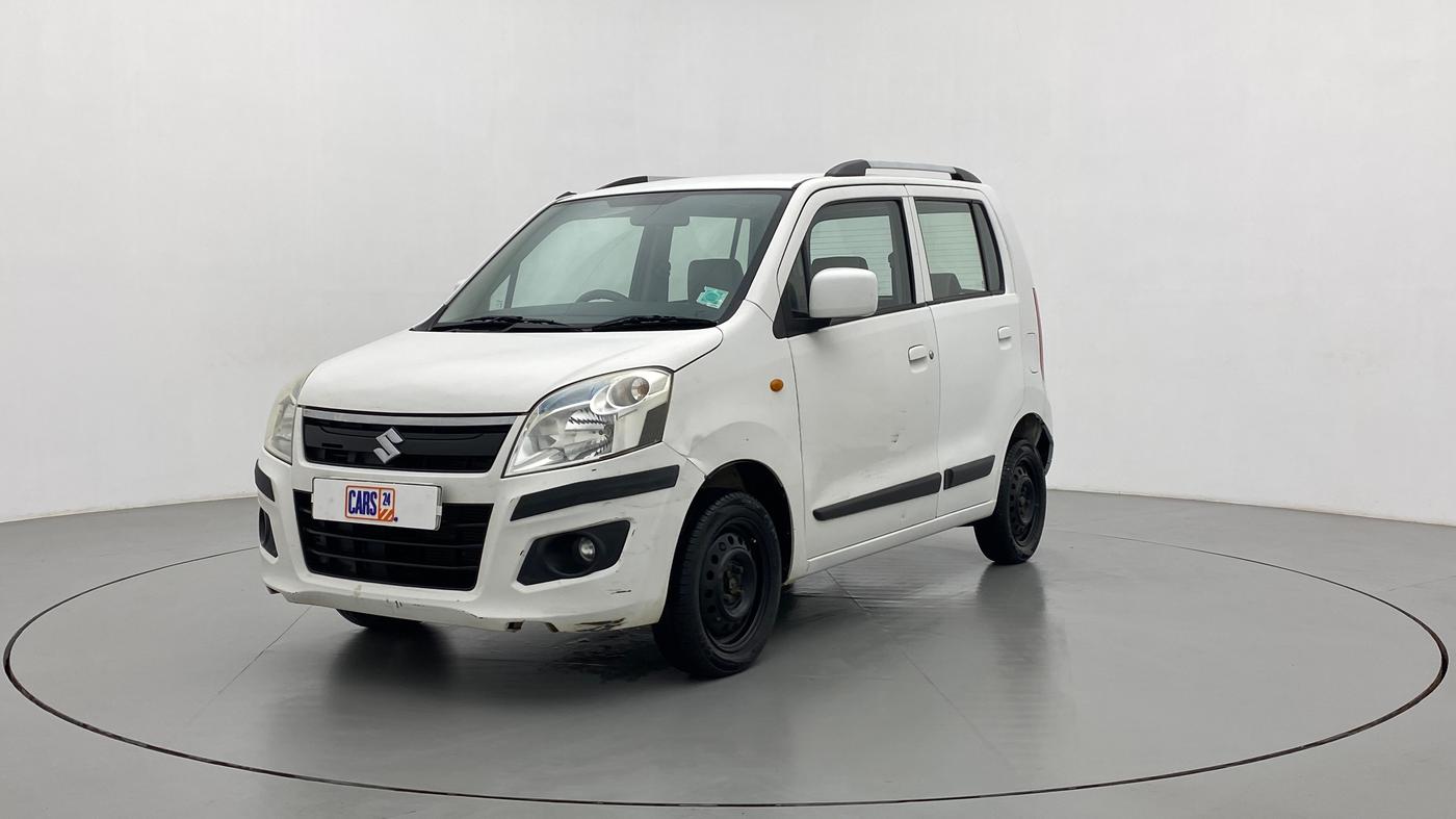 2017 Maruti Wagon R 1.0 VXI, Petrol, Manual, 45,537 km, Left Front Diagonal