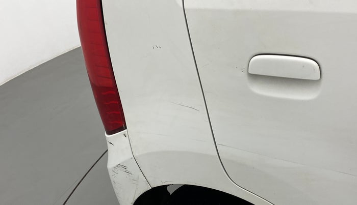 2017 Maruti Wagon R 1.0 VXI, Petrol, Manual, 45,537 km, Right quarter panel - Minor scratches