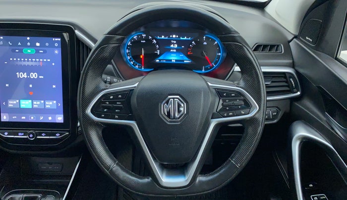2020 MG HECTOR SHARP DCT PETROL, Petrol, Automatic, 3,727 km, Steering Wheel Close Up