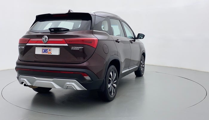 2020 MG HECTOR SHARP DCT PETROL, Petrol, Automatic, 3,727 km, Right Back Diagonal