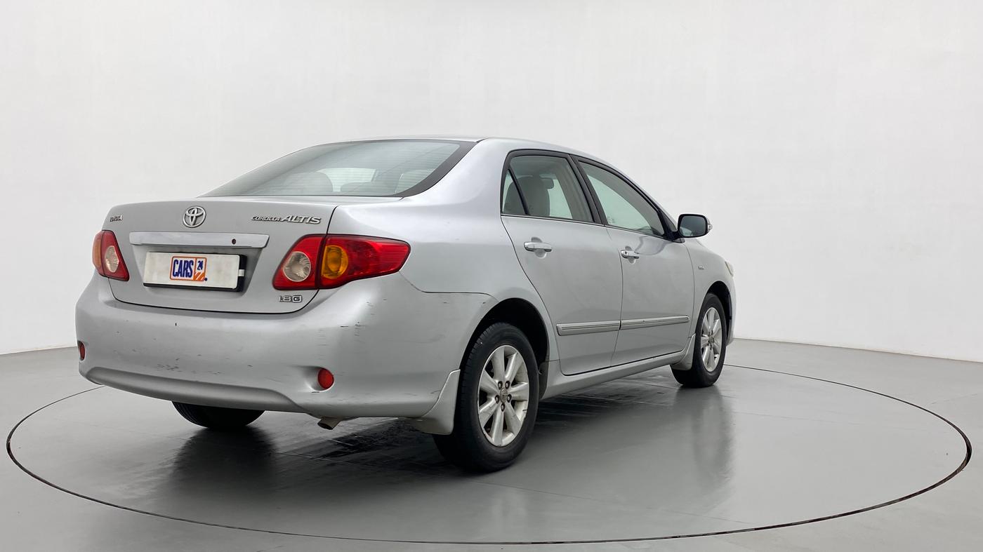 2010 Toyota Corolla Altis GL PETROL, Petrol, Manual, 75,213 km, Right Back Diagonal