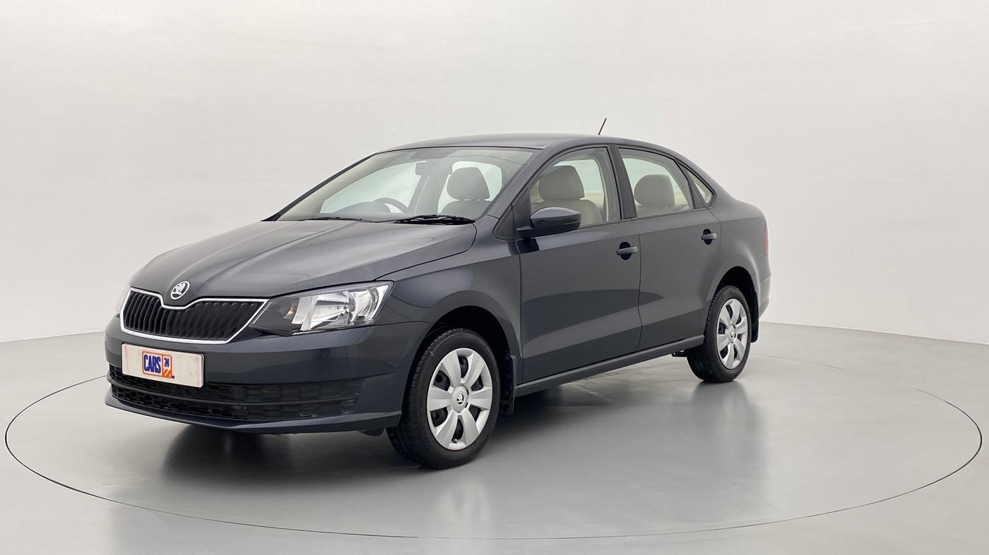 2020 Skoda Rapid ACTIVE 1.0 TSI, Petrol, Manual, 3,470 km, Left Front Diagonal
